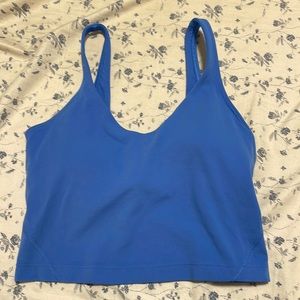 Lululemon align tank, size 4, blue